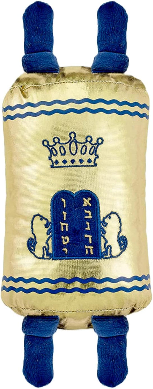 Rite Lite 12" H Medium Soft Plush Torah Toy - Fun & Educational Shabbat Gifts for Kids, Hebrew Jewish Party Favors