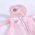 Swaddle Sack for Baby, 3-Ways Adjustable Cotton Sleeping Bag for Newborn Boys and Girls (Pink, 6-12 Months)