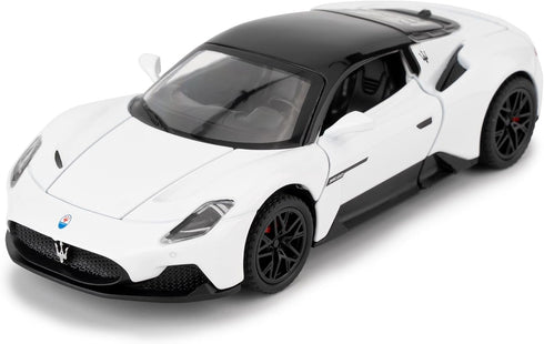 1/32 Maserati MC20 Alloy Model Car, Pull Back Function, Sound and Bright Light, Model Toy for Collection, Gift for Kids