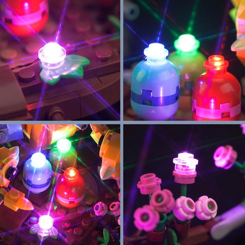 BrickBling Light Kit for Lego Bird’s Nest Building Kit, Décor Lights Compatible with Lego 40639 (Lights Only)
