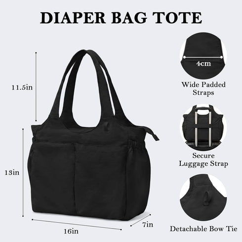 Travel,Mommy 40oz 13 MOMINSIDE Diaper Bag Tote Hospital Bag Purse for Women, Large lightweight Baby Bag for fits