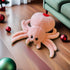 Kids Spider Stuffed Animal Toy, Soft Pink Halloween Plush Toy, Adorable Playtime Gift for Kids & Adults 9.8inch