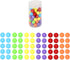 60pcs Chinese Checker Replacement Balls 14mm Acrylic Marbles in 6 Solid Colors for Marble Run Games