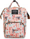 Ybberik Diaper Bag Backpack with Insulated Pockets, Stroller Straps, Large Baby Diaper Bag,