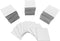 Apostrophe Games Square Board Game Tiles - 84Pcs Large Blank Game Board Pieces for Custom Tiles