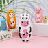 Winterworm Set of 6 Farm Animal Nesting Dolls, Wooden Russian Doll Matryoshka for Easter Christmas Birthday Gift