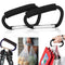 Aubcee 2 Packs Large Stroller Hooks, Aluminum Grocery Bag Handle Organizer Hook or