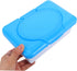 SHOWERORO Compact Wipes Container with Lid Lightweight and Refillable Wipes Holder for Home Office