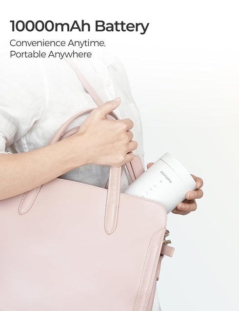 Portable Bottle Warmer for Travel, Comes with A Feeding Bottle,Warmer with Fast Heating, Safety Material Baby Bottle