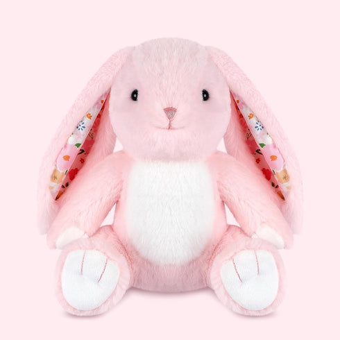 SuzziPals Heatable & Coolable Bunny Stuffed Animal, Microwavable Heating Pad Stuffed Animal for Soothing & Relaxation