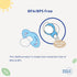 (2 Pack) MAM Universal Pacifier Clip Baby Pacifier Holder Strap with One Hand Sliding Clip, Fits All Pacifiers
