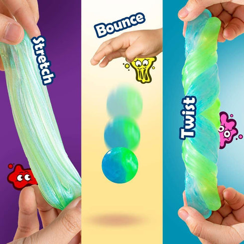 3.11 Inch 3.2 Oz WATERELF Play Putty Slime for Kids, Fidget Sensory Artistic Therapy Putty Toys for Boys Girls Adults