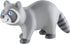 HABA Little Friends Raccoon - Chunky Plastic Forest Animal Toy Figure
