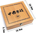 GoodPlay Beechwood Chinese Chess Set - Xiangqi Travel Game with Wooden Box