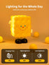 Biscuit Night Light for Kids, Rechargeable Baby Night Lights, Portable Sleep Nightlight, Cute Nursery Lamp, Table Lamps