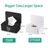 2 Pack Moorfowl Baby Wipes Dispenser for Bathroom Please DO NOT Flush Wipes Holder Container