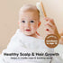 ZYMECH 3Pcs Set Set Personalised Baby Hairbrush & Comb Custom Engraved Baby Brush and Comb for Girls Personalized