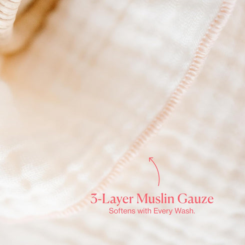 (47 47 Toddlekind Kind Cloth Organic Cotton Muslin Baby Blanket in) Multi-Use Swaddle, Nursing Cover & Stroller Blanket