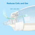 5, 9m+, 9 Count Bottle Nipples Ideal for Thicker Liquid Nipple Level Compatible with Wide-Neck Baby Bottle