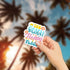 125 pcs Hydroflask Stickers, Ocean Beach Themed for Laptop, Water Bottle, Waterproof VSCO Girl Stuff