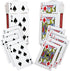 Magic Makers Combo - One Way Forcing Red Bicycle Back Decks, 2 Decks Included: 7 Spades & Jack Diamonds