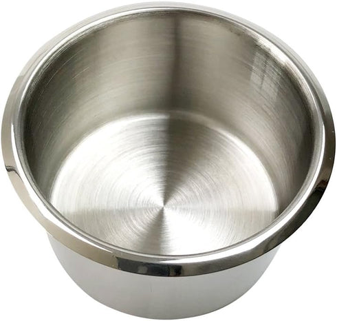 Game Table Cup Holder Insert, Stainless Steel Jumbo Drop-in Drink Cup Holder for Casino Table, Game Table, Sofa, RV