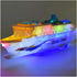 Wenini XAPUNK Colorful Ocean Liner Cruise Ship Boat Electric Flashing LED Light Sound,50x13x5