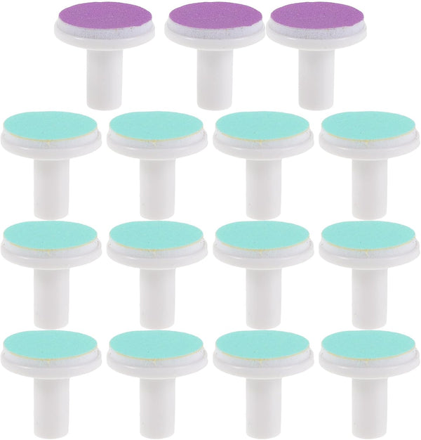 LIOOBO 27pcs Baby Nail File Replacement Heads: Electric Nail Buffer Heads - Gentle