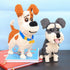 Building Block Dogs - 2100 Pieces Micro Mini Block Animal Dog Set for Kids or Adults, DIY 3D Block Toy