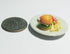 Tiny Burger and Sub Sandwich, Realistic Mini Handmade Polymer Clay Food Model, Decorative Collectible Figurines