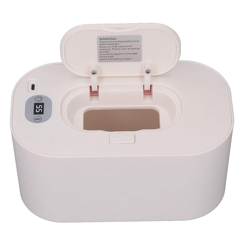 Focket Baby Wipe Warmer, Large Capacity USB Heating Constant Temperature Wipes Warmer for Newborn Baby, Portable Wipe