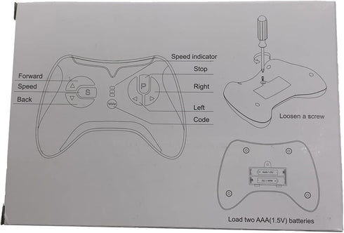 JR1932RX-24V 2.4G Remote Control and Receiver for Kids Ride On Toys, 24V Control Box Motherboard Accessories