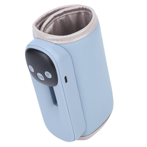Hamwesh 11 Settings Baby Bottle Warmer, Portable for Travel with Fast Heating Temperature and Night Light
