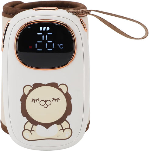 Dioche Warmer Sleeve Portable Portable Constant Temperature Baby Bottle Heating Sleeve | USB Charging | Travel Bottle