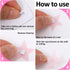 Tweruna 100 1 3D Stars & Moon Glow in The Dark Stars for Ceiling, Pink Glowing Wall Stickers with Adhesive Pads