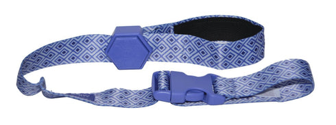Sippy Cup Straps for Baby Bottle Toy Leash, 4 Pack for Stroller High Chair Strap (Blue/Black)