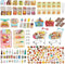 196Pcs Dollhouse Miniature Store Grocery Accessories Mini Shopping Cart Basket 4 Three-Layer