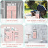 TOCKONIMN 3-in-1 Hanging Diaper Caddy Organizer for Baby Crib - Diaper Stacker for Changing Table Nursery Organization