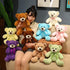 Pgsnhxj 13'' Soft Teddy Bear Stuffed Animals, Super Color Teddy Bear Plush Toy Christmas Birthday Valentine's Day Gifts