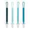 One Piece Design Silicone Pacifier Clip Holder for Baby Boys and Girls,Pack