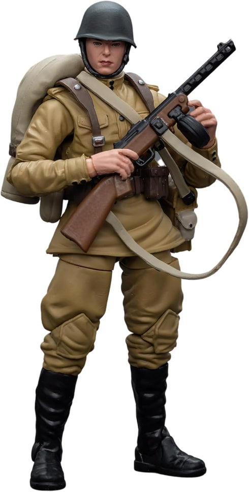 JOYTOY Hardcore Coldplay 1/18 Action Figures, WWII Soviet Infantry Collection Model Birthday Gifts