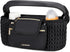 mommore Stroller Organizer with Insulated Cup Holders, Adjustable Stroller Caddy with Detachable