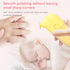 Srliya 6000RPM 6 Baby Electric Nail File Low Noise Adjust Speed Prevent Slip Nail Care Grinder with Heads