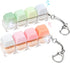 2PCS Keyboard Fidget Toy, Fidget Keyboard Keychain Keyboard Clicker Fidget Silent Loud Clicker Fidgets for Adults
