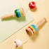 TOODOO 2 Pieces Jacks Game - Ball Paddle Ball with String Cup and Ball Game for Hand Eye Coordination