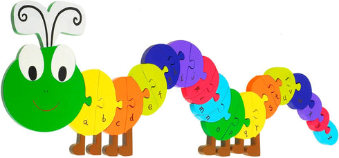 Orange Tree Toys Caterpillar Alphabet Puzzle