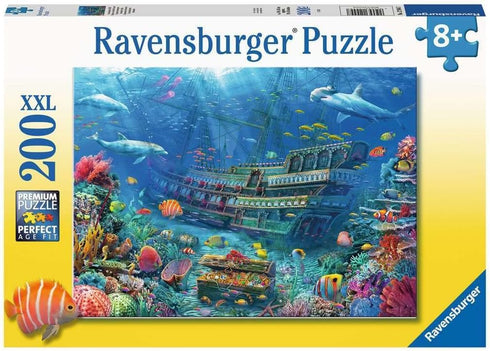 Ravensburger Underwater Discovery 200 XXL Piece Jigsaw Puzzle for Kids | Unique Design | Enhances Problem Solving Skills