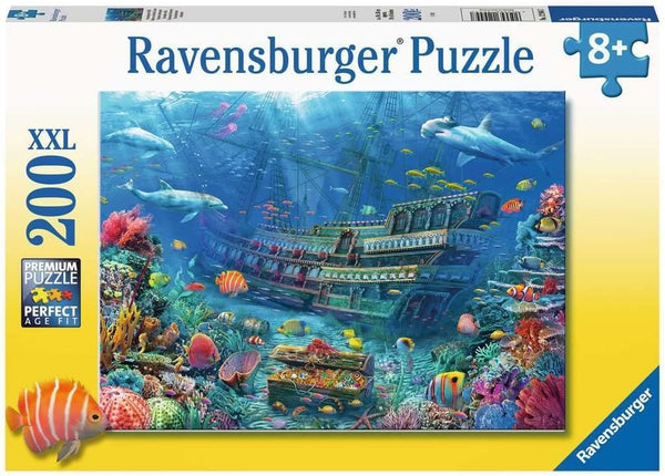 Ravensburger Underwater Discovery 200 XXL Piece Jigsaw Puzzle for Kids | Unique Design | Enhances Problem Solving Skills