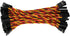 20pcs Male to Male Plug Twisted Wiring 100mm 10cm 3.93inch 26AWG 30 Cores RC Servo Extension Lead Cable