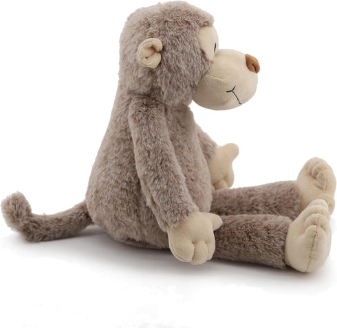 Tovodise Animal15.4 inch Cute Plush Monkey Toy Soft Stuffed Adorable and Cuddly Plush Monkey Huggable Companion